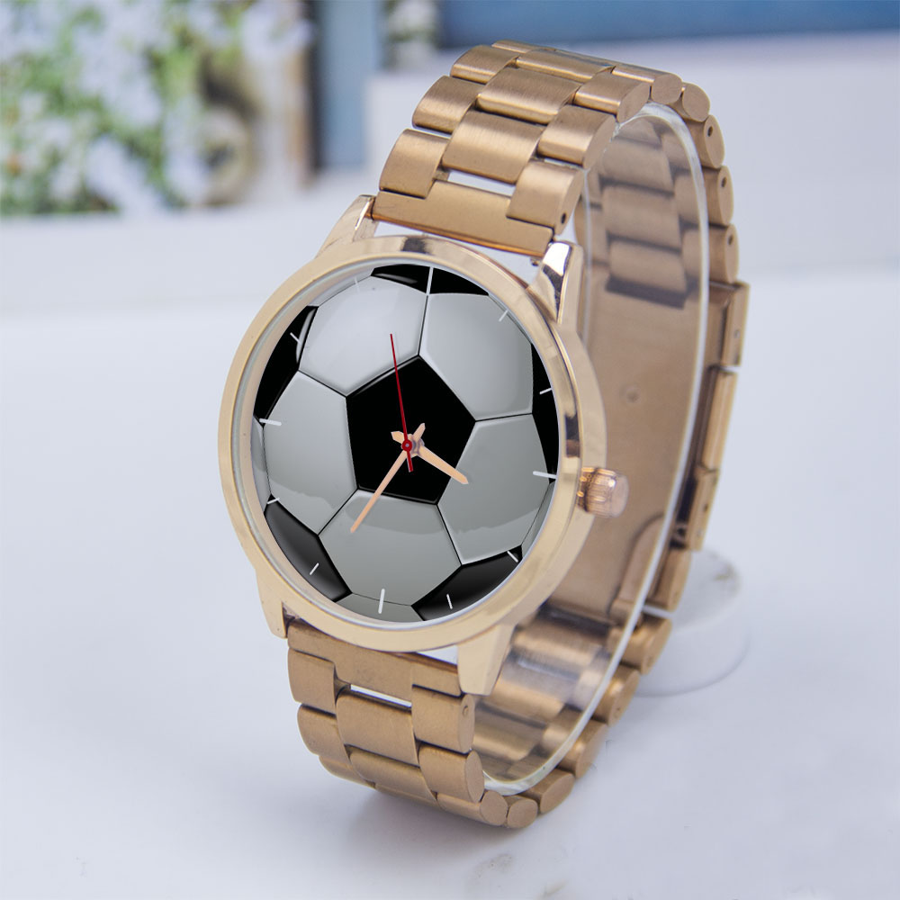 Men'S Accessories Watches - นาฬิกาข้อมือดีไซน์ฟุตบอล แฟนบอล สีเงิน สำหรับผู้ชาย ผู้หญิง ของที่ระลึก