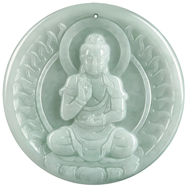 Men Accessories Gift - พม่าหยก Patronus จี้อุปกรณ์เสริม Talismans สร้อยคอธรรมชาติ Jadeite