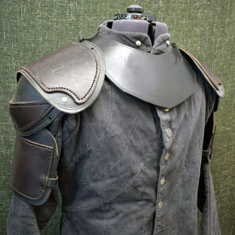 Men'S Viking Accessories - ชุดเกราะป้องกันไหล่สไตล์ไวกิ้งยุคกลาง นักรบ นักรบโจรสลัดนอร์ดิก สำหรับคอสเพลย์ ชุดเรเนซองส์ อุปกรณ์ประกอบฉาก