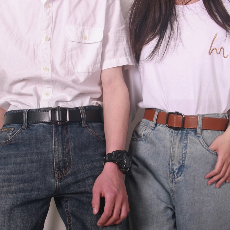 Men'S Accessories Instagram - เข็มขัดสไตล์มินิมอลที่ทันสมัยและมีสไตล์ โดดเด่นแบบเกาหลี แรงบันดาลใจจากอินสตาแกรม เป็นเครื่องประดับอเนกประสงค์สำหรับทั้งชายและหญิง