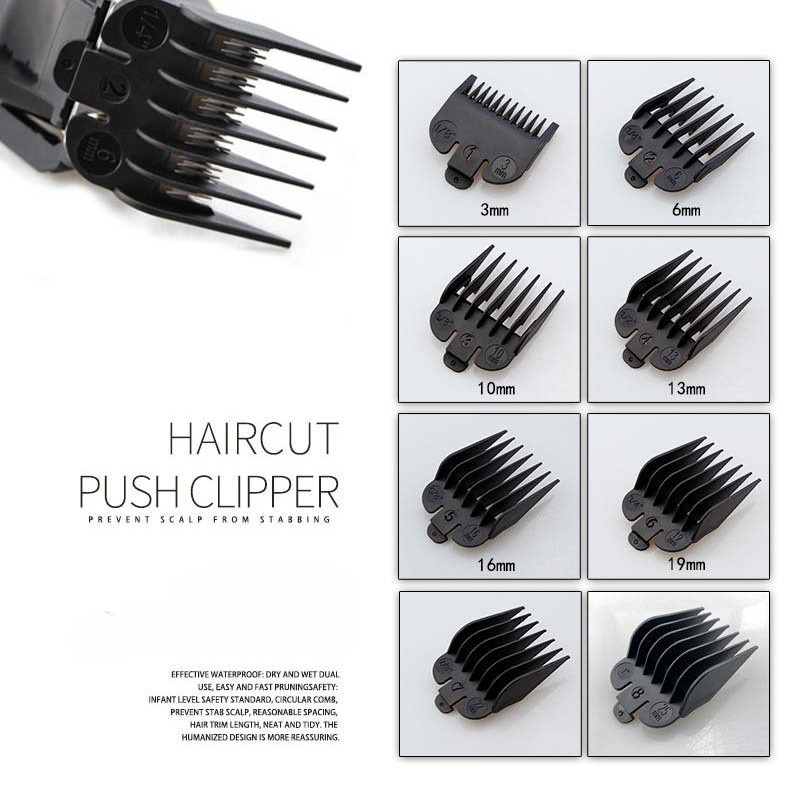 หวีรองตัดผม 8 ขนาด สำหรับเครื่ - Men Accessories Guide บทวิจารณ์และราคา