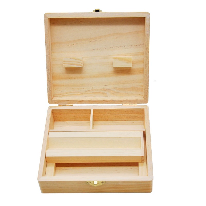 กล่องเก็บของทำจากไม้ พร้อมถาดส - Men'S Accessories Organizer Tray บทวิจารณ์และราคา