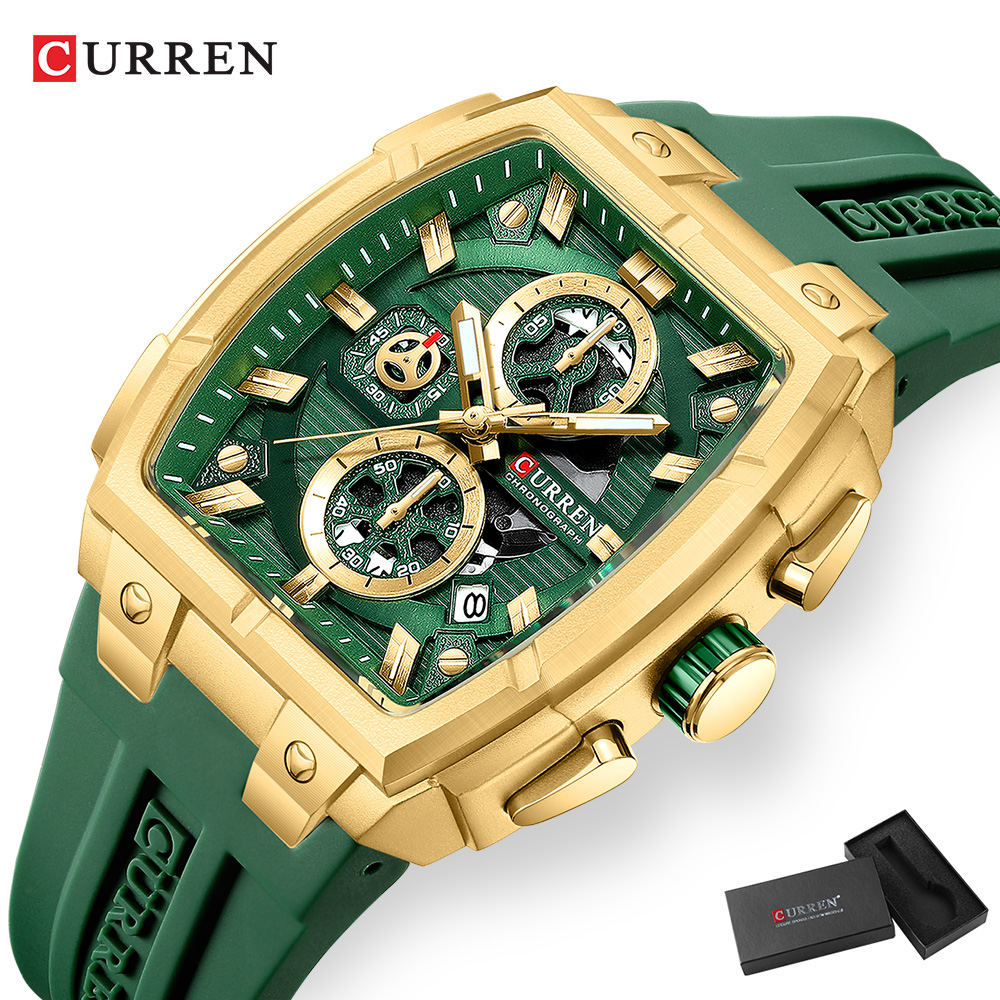 CURREN นาฬิกาวินเทจสุดหรูสำหรั - Men'S Accessories Watches บทวิจารณ์และราคา