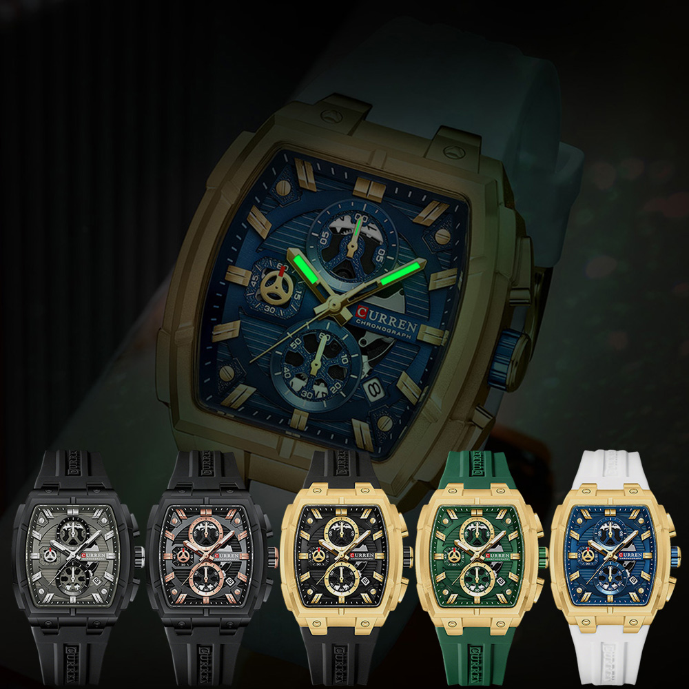 CURREN นาฬิกาวินเทจสุดหรูสำหรั - Men'S Accessories Watches บทวิจารณ์และราคา