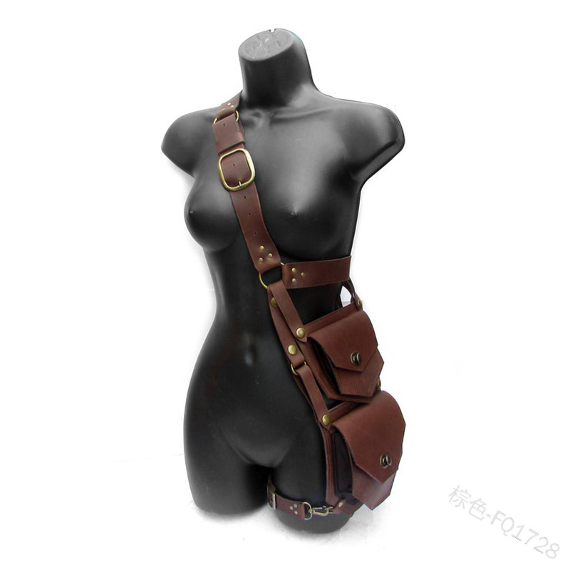 ยุคกลางกระเป๋าเข็มขัดหนังอานกร - Men'S Viking Accessories บทวิจารณ์และราคา