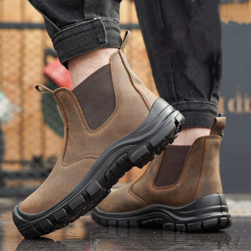 ผู้ชายขนาดใหญ่แฟชั่น Steel Toe - Men'S Accessories Leather บทวิจารณ์และราคา