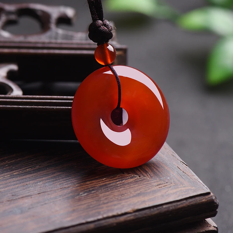 ธรรมชาติMulticolorหยกDonutจี้ส - Men Accessories Gift บทวิจารณ์และราคา