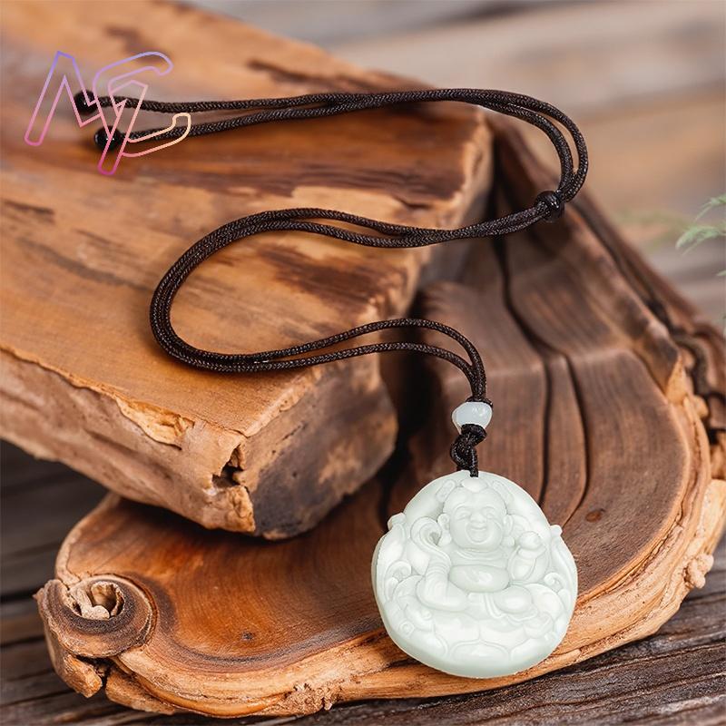 จี้หยกแท้สีเขียว เนซ่า สร้อยคอ - Men Accessories Gift บทวิจารณ์และราคา
