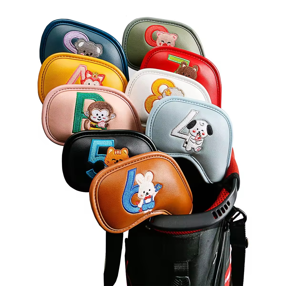 ชุดคลุมหัวไม้กอล์ฟลายการ์ตูนสั - Men'S Accessories Leather บทวิจารณ์และราคา